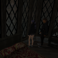 Image: The fancy hotel in Skingrad with SomeWelshGuy's Immersive Interiors clear windows mod.
